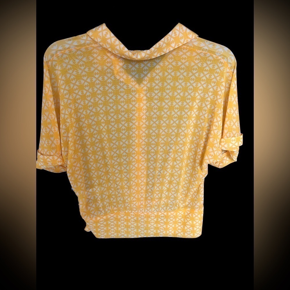 Brand New with Tags Small Milk and Honey Yellow Blouse - Picture 2 of 3
